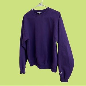 Purple Champion Sweater
